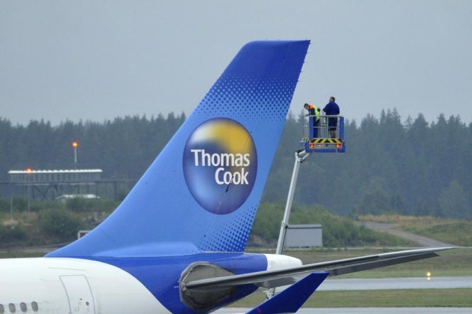 „Thomas Cook“ lėktuve pasklidus dūmams, jis buvo saugiai nutupdytas