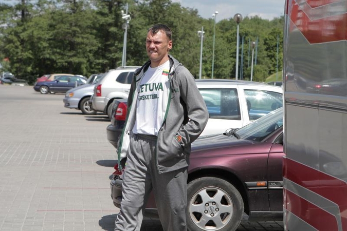 Dužo viltys rinktinėje išvysti D.Motiejūną, bet atvyko Š.Jasikevičius