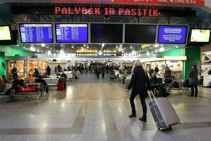 Poilsio zona Vilniaus oro uoste perkelta į antrą aukštą 