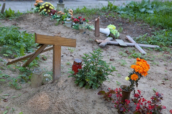 Vilniuje nuniokotos stačiatikių kapinės  
