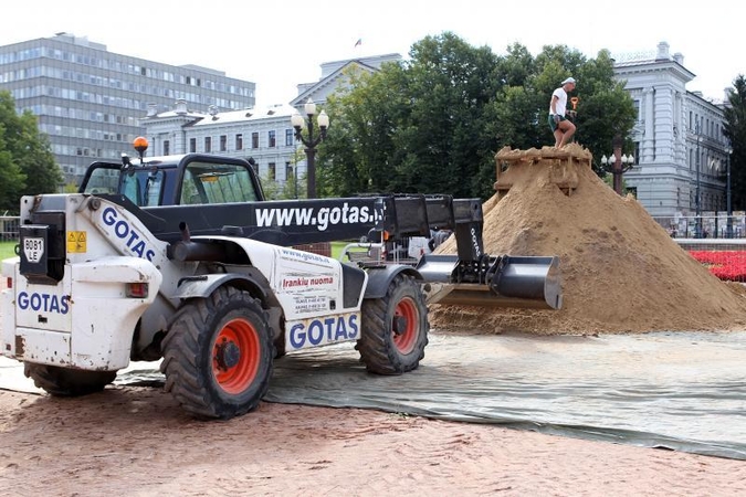 Lukiškių aikštėje iškils paslaptinga skulptūra