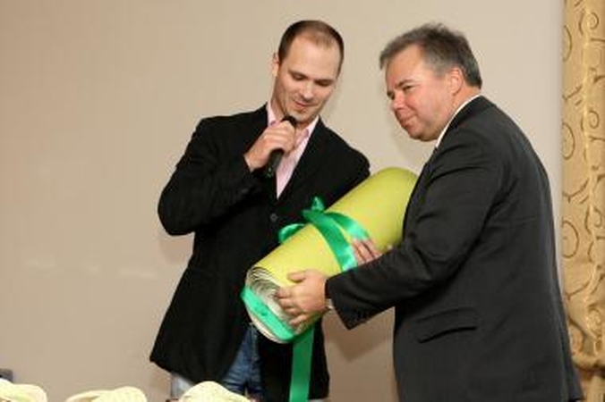 Žaliuosius metus vainikavo apdovanojimų ceremonija