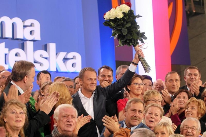 Oficialu: parlamento rinkimus Lenkijoje laimėjo D.Tusko partija