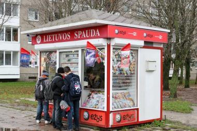 Mažės „Lietuvos spaudos“ kioskų
