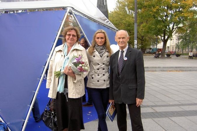 Klaipėdietis K.Budrys išvyko į olimpinio deglo estafetę
