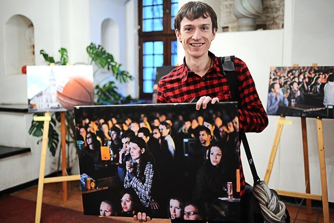 Rotušėje – krepšinio aistras menanti fotografijų paroda
