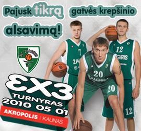 Kauno „Žalgirio“ gatvės krepšinio turnyras grįžta