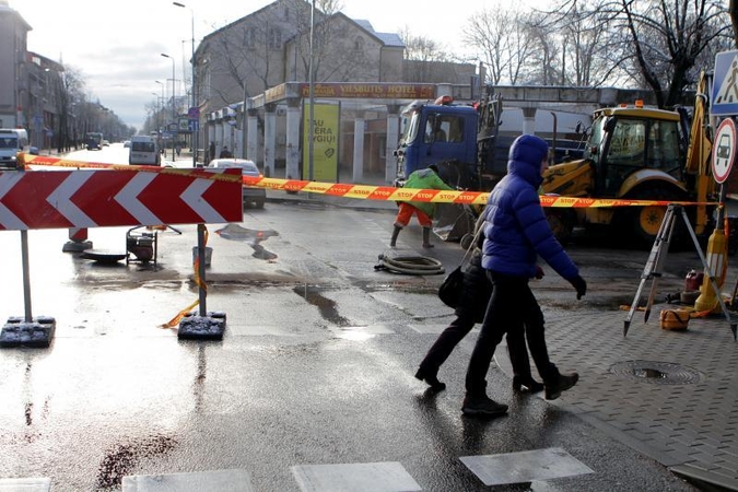 Manto gatvėje ties J.Janonio gatve – eismo apribojimai