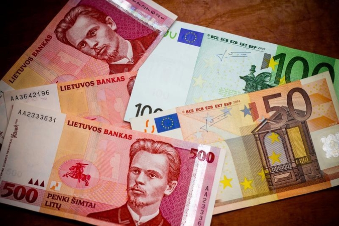 Vyriausybėje - pirmasis darbo grupės posėdis dėl euro