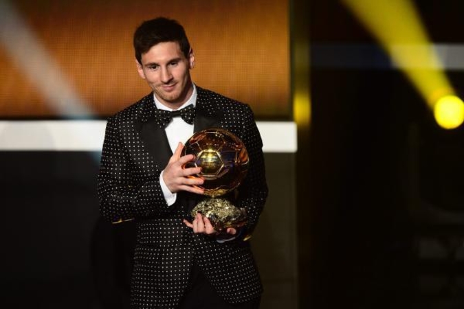 Rekordas: L. Messi ketvirtą kartą tapo „Auksinio kamuolio“ savininku