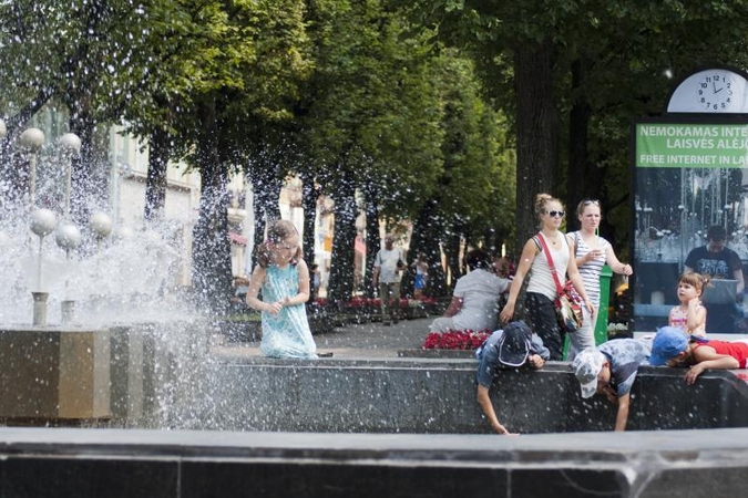 Studentai Kaune „cementavosi“ ir šlapinosi