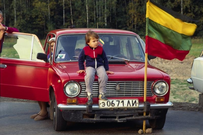R.Požerskio fotoparodoje Gargžduose – Lietuvos išsivadavimo istorija