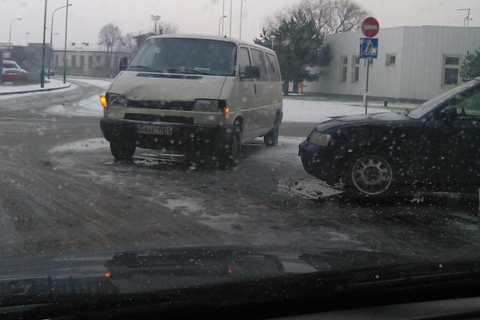 Užklupusi žiema didelių nelaimių nepridarė 