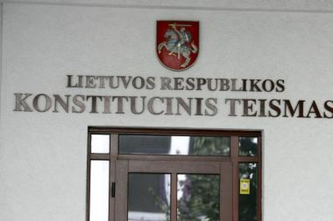 Seimui pateiktas kandidatas į KT pirmininkus
