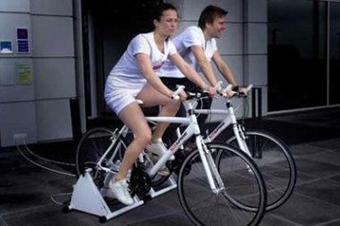 Danijos viešbutyje – vakarienė už pedalų mynimą