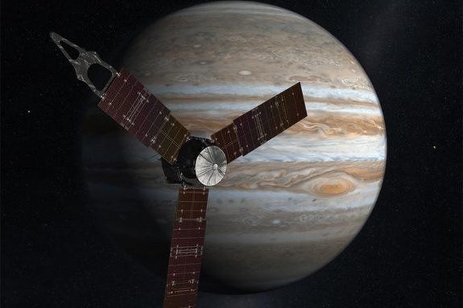 NASA paleis naują erdvėlaivį Jupiterio tyrimams