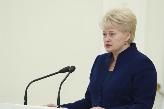 D.Grybauskaitė: sankcijos Baltarusijai tik padidintų Rusijos įtaką
