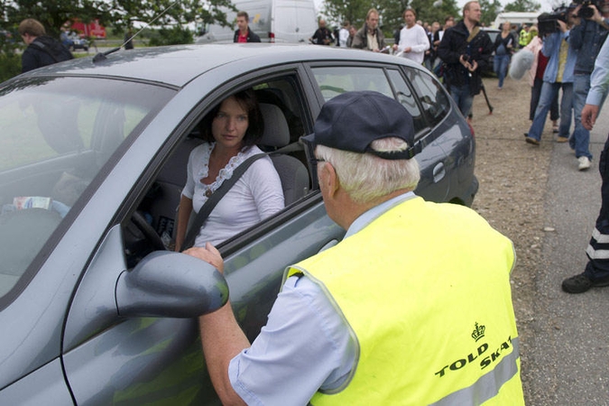 Danija griežtina muitinės kontrolę pasienyje