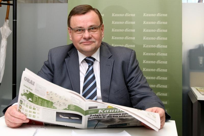 Seimo pirmininkas V. Gedvilas: ne paslaptis, kiek uždirbu