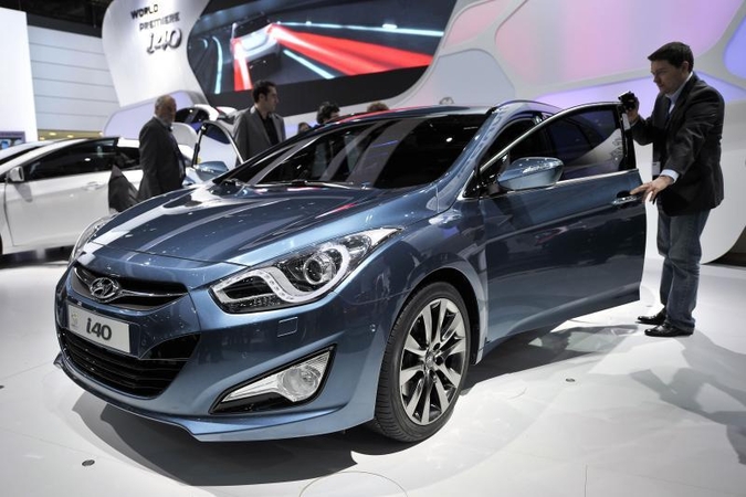 „i40“ šiemet yra geriausiai parduodamas „Hyundai“ modelis Lietuvoje