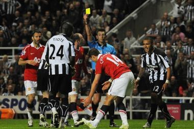 „Newcastle“ ir „Manchester United“ dvikova baigėsi taikiai  