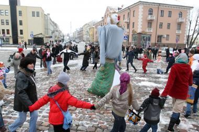 Į Klaipėdą atrieda atidunda Užgavėnių vežimas (programa)