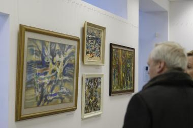 Uostamiestyje atidaryta A.Galdiko tapybos paroda 