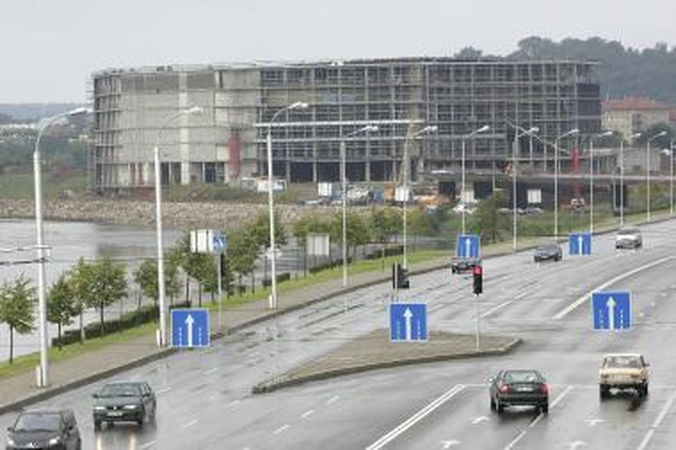 Aikštelei prie Žalgirio arenos įrengti lėšų prašoma iš valstybės