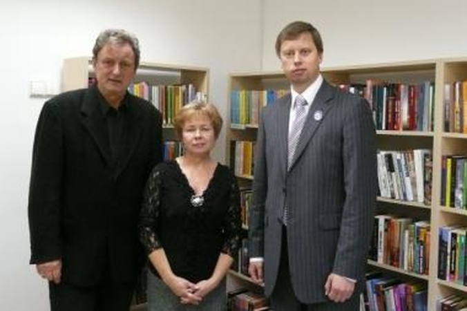 Atidaryta renovuota „Saulėtekio" biblioteka