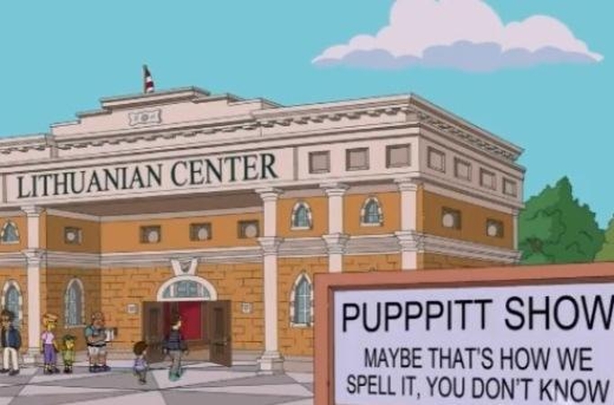 JAV seriale „Simpsonai“ – epizodas apie Lietuvos kultūros centrą