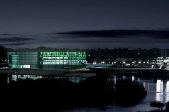 Žalgirio arenai - atviromis terasinėmis erdvėmis šviečiantis rūbas