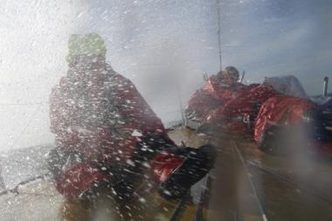 “Ambersail” įgulai – šėlstančio Atlanto krikštas