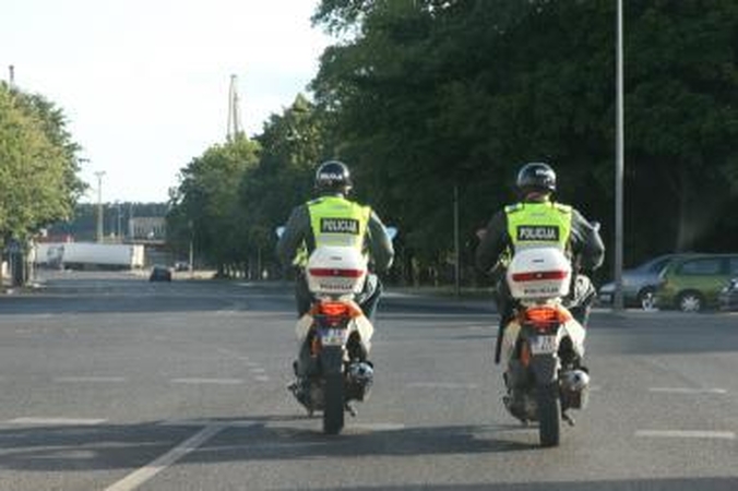 Savaitgalis Klaipėdoje patrulių akimis