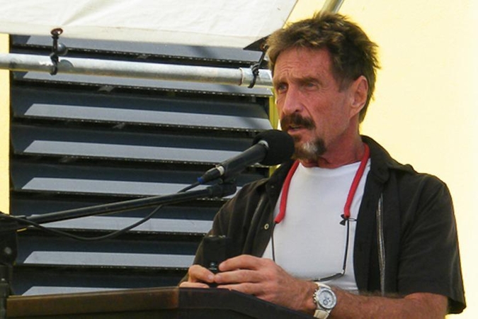 Antivirusinės programos „McAfee“ kūrėjas įtariamas žmogžudyste