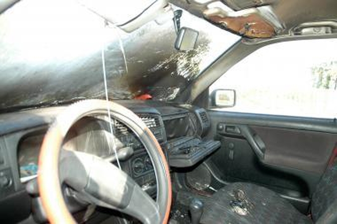 Prieš šventes - automobilių padegimai 
