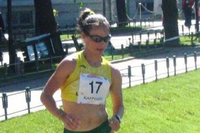 Geriausią sezono 5 km ėjimo rezultatą K.Saltanovič pasiekė Portugalijoje