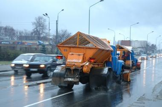 Kelininkų sandėliuose – skurdžios druskos atsargos