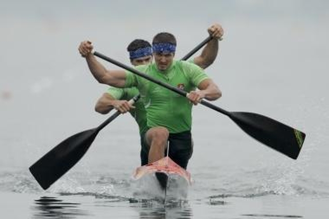 Dvivietė kanoja ir J.Šuklinas - pasaulio čempionato finale 