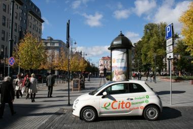 Gedimino prospekte - nauja „eCito“ aikštelė