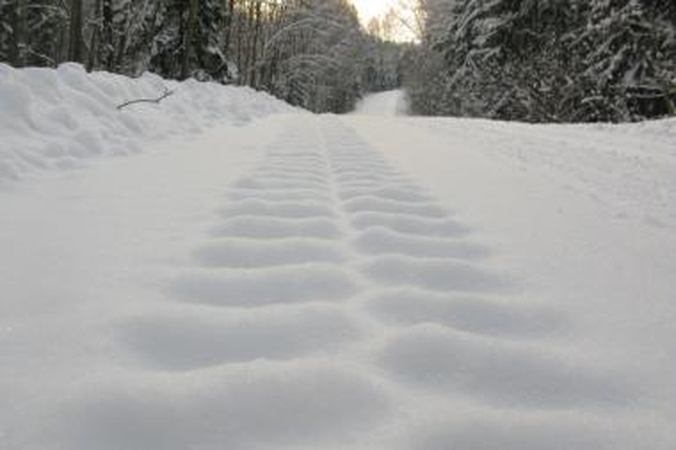 Eismo sąlygos: sąlygos pagrindiniuose keliuose - patenkinamos, rajoniniai keliai - slidūs