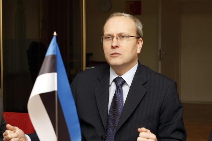 Klaipėdą aplankė Estijos ambasadorius T. Kukas