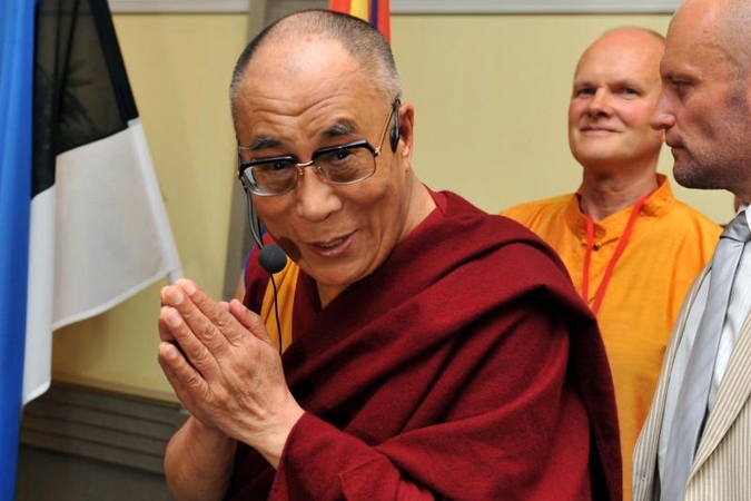 Dalai Lama Estijoje prašė Baltijos šalių paramos