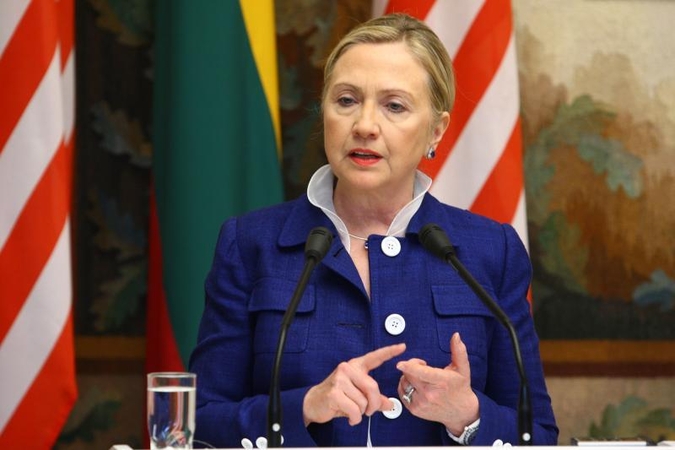 H.Clinton parėmė Lietuvos energetinę nepriklausomybę