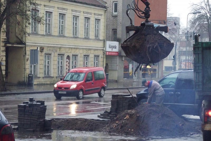 Senosios Liepų gatvės liepos jau pradėtos keisti naujomis
