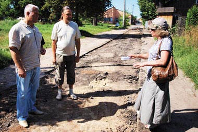 Panevėžiečiai vagia atkastą istorinį grindinį