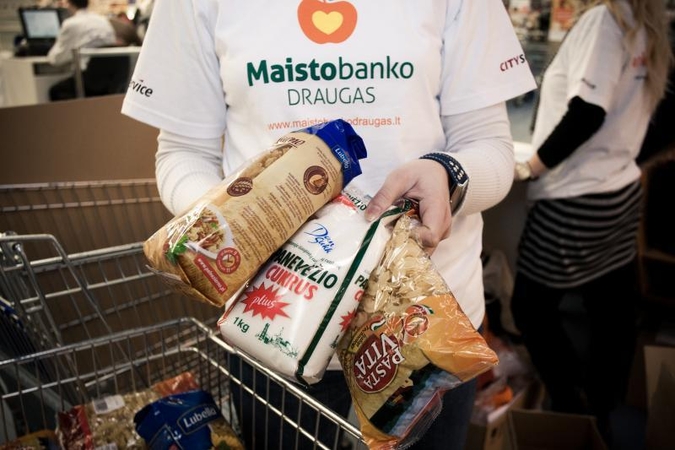 „Maisto bankas“ ragina nebūti abejingiems