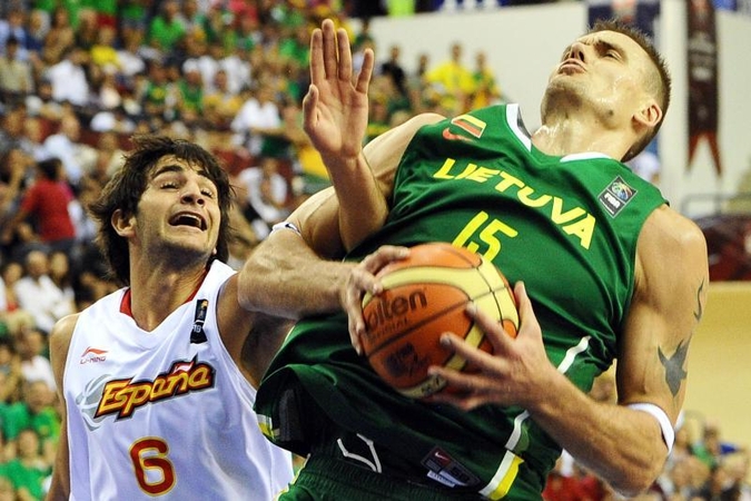 Europos krepšinis: Ispanija – Lietuva 90:78