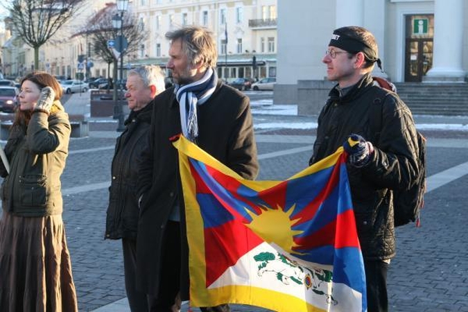Tibeto skveras atgimė apsaugotas nuo vandalų