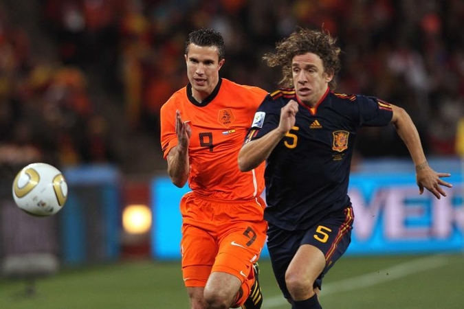 R.van Persie'is saviškius laiko favoritais
