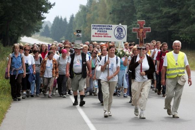 Lenkų maldininkus į Vilnių atvedė istorija